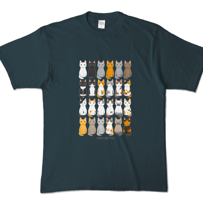 カラーTシャツ - XL - デニム (濃色)
