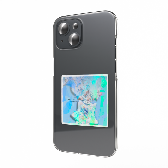 ホログラムスマホステッカー - 縦