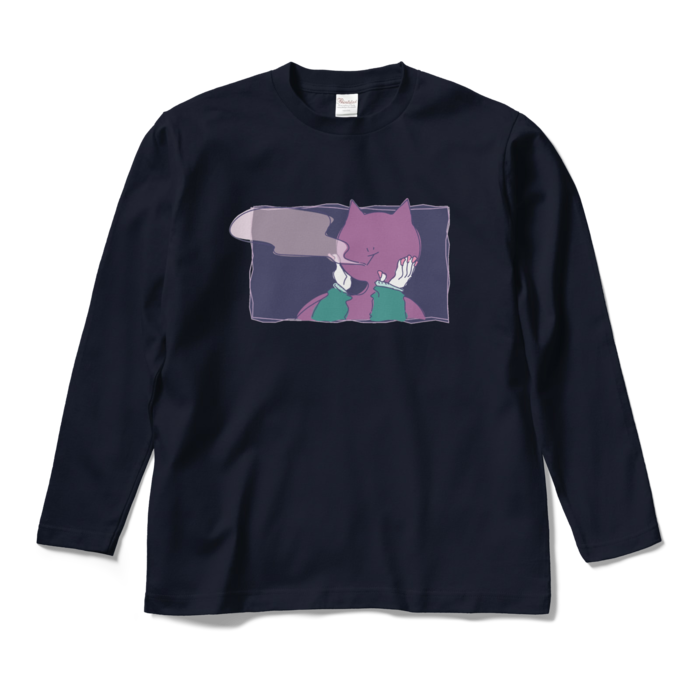 ロングスリーブTシャツ - M - ネイビー