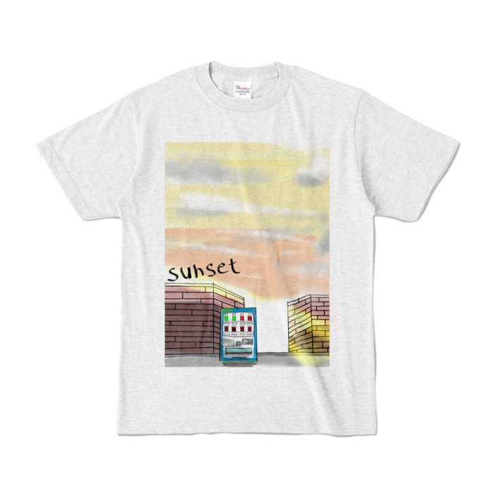 カラーTシャツ - S - アッシュ (淡色)