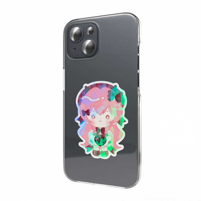 ホログラムスマホステッカー - 縦