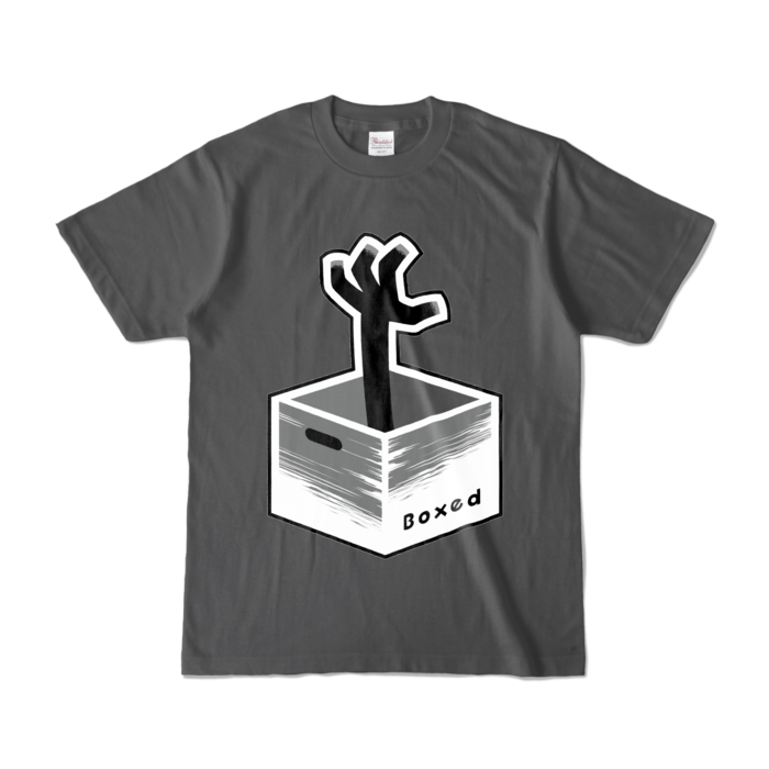 【濃Ｔ】黒：S（チャコール）