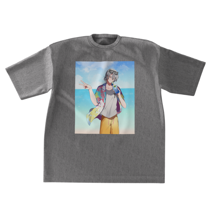 ビッグシルエットTシャツ - XL - 正面(2)