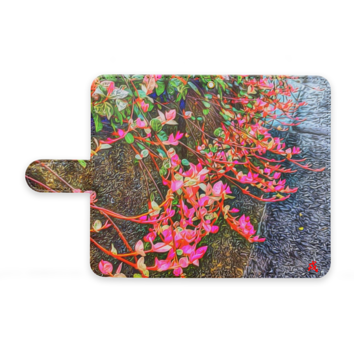 手帳型Androidケース - M - ストラップ穴 あり