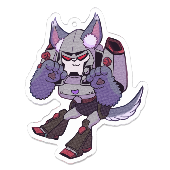 アクリルキーホルダー - 70 x 70 (mm)