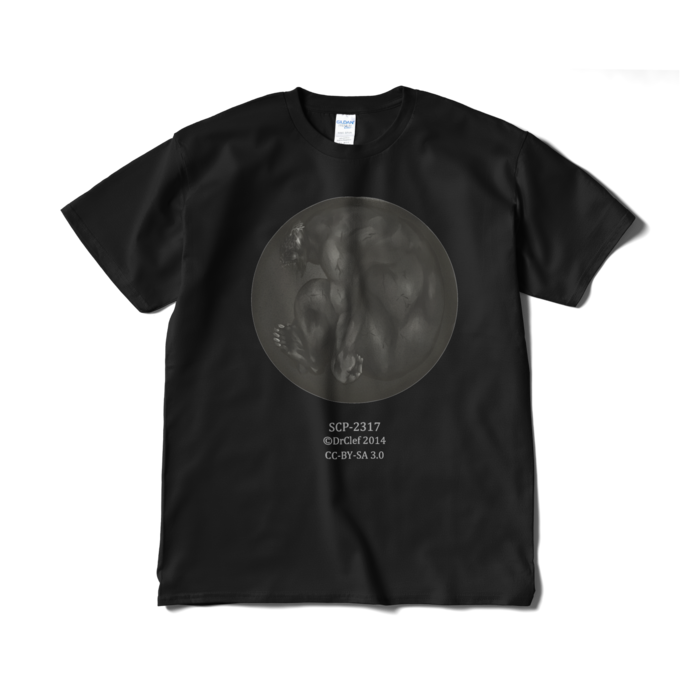 SCP-2317 Tシャツ(短納期) - XL - ブラック