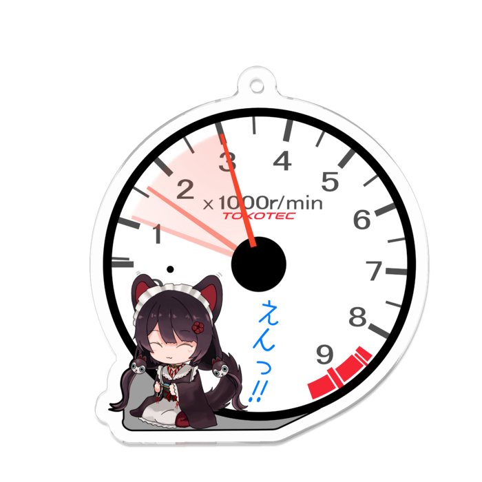 アクリルキーホルダー - 70 x 70 (mm)
