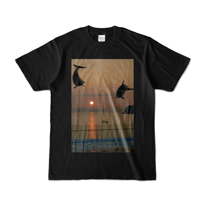 カラーTシャツ - S - ブラック (濃色)