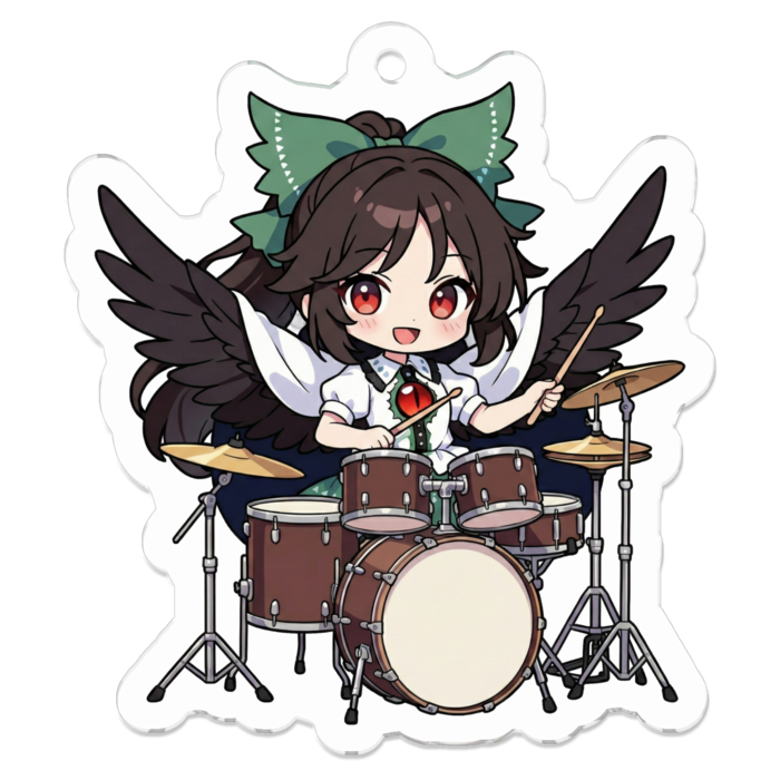 アクリルキーホルダー - 50 x 50 (mm)(キャラのみ)