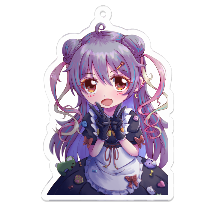 アクリルキーホルダー - 70 x 70 (mm)