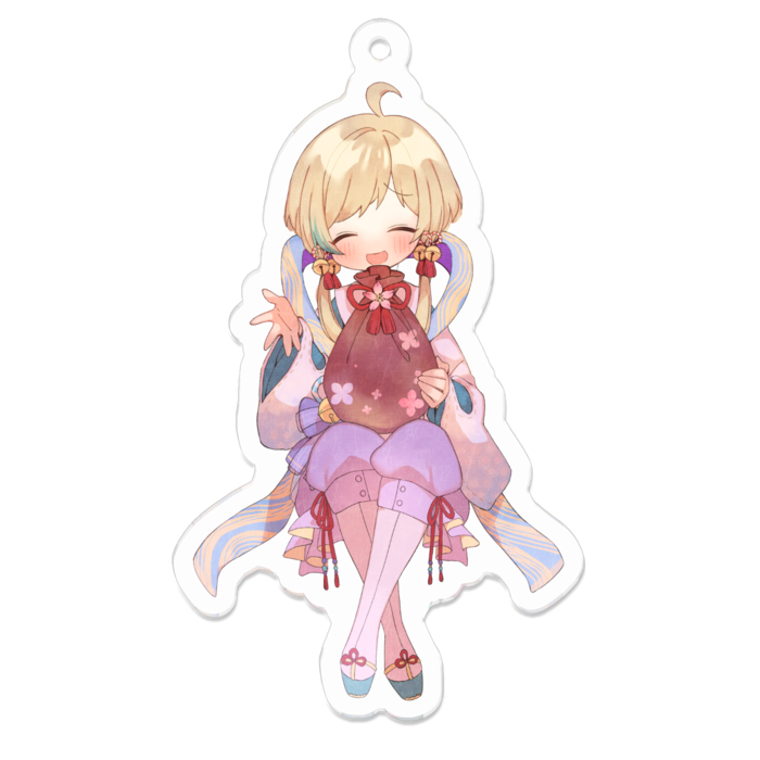 照れ笑い - 70 x 70 (mm)(1)