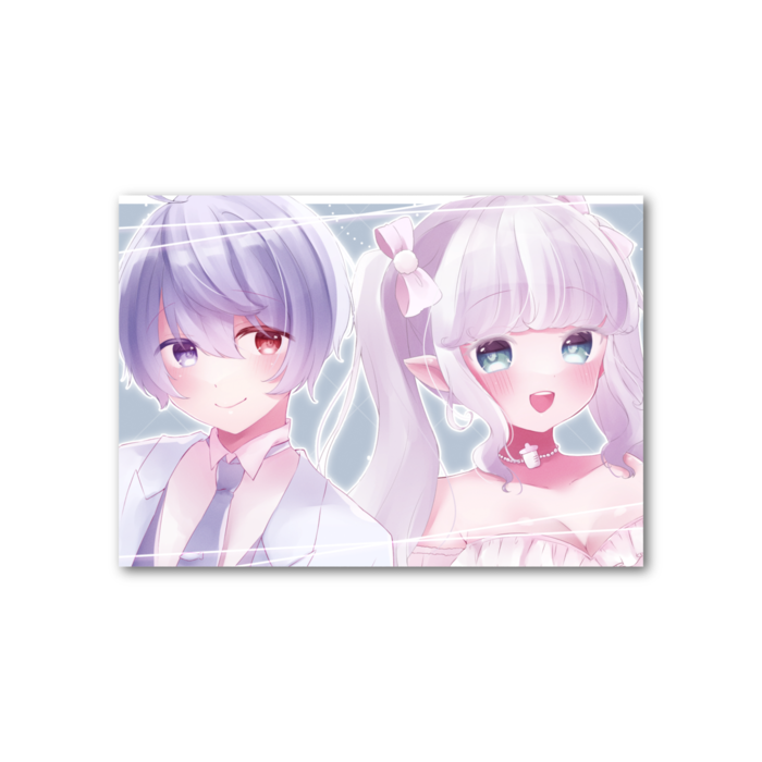 フォト風カード - 横 - 片面