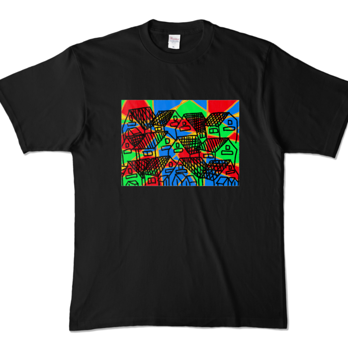 カラーTシャツ - XL - ブラック (濃色)