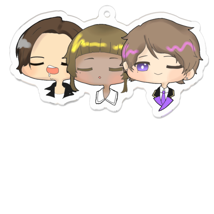 アクリルキーホルダー - 70 x 70 (mm)