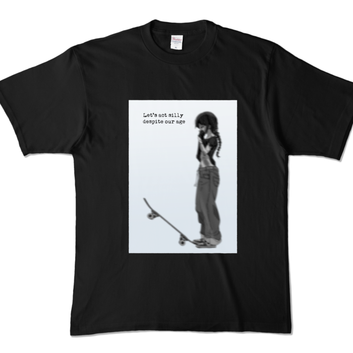 カラーTシャツ - XL - ブラック (濃色)