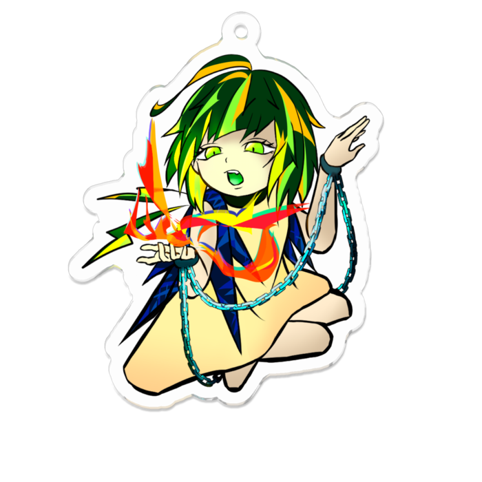 アクリルキーホルダー - 70 x 70 (mm)