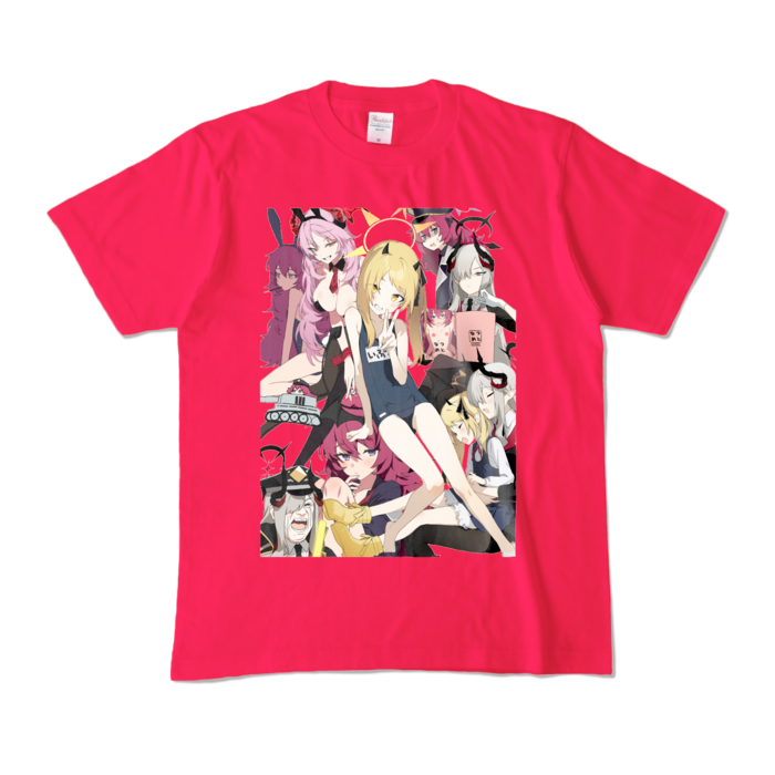 カラーTシャツ - M - ホットピンク (濃色)