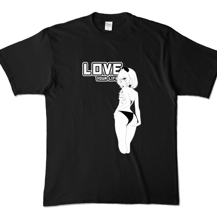 カラーTシャツ - XL - ブラック (濃色)
