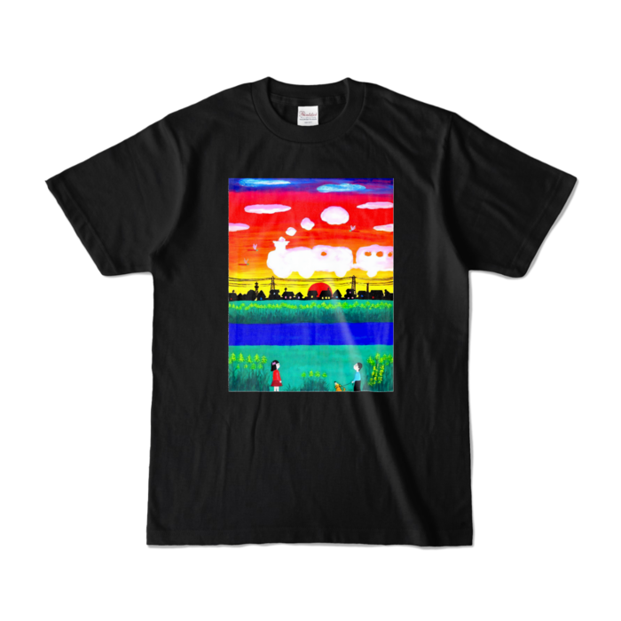 カラーTシャツ - S - ブラック (濃色)