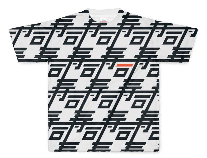 フルグラフィックTシャツ - L - 両面印刷