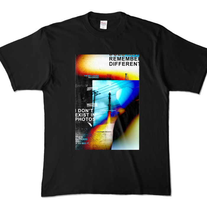 カラーTシャツ - XL - ブラック (濃色)