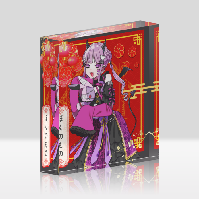 アクリルブロック - 100x100mm