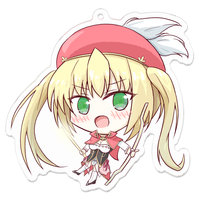 アクリルキーホルダー - 70 x 70 (mm)