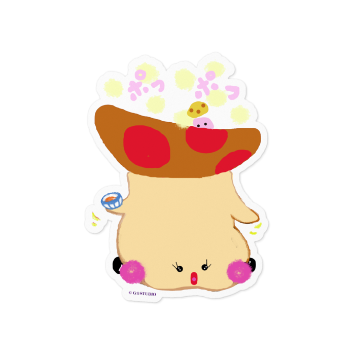 ステッカー - 100 x 100 (mm)