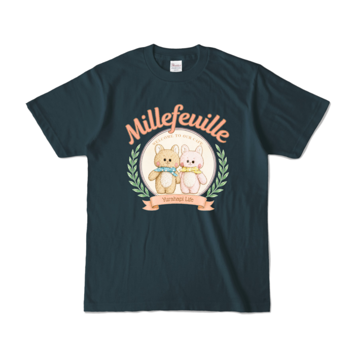 カラーTシャツ - S - デニム (濃色)