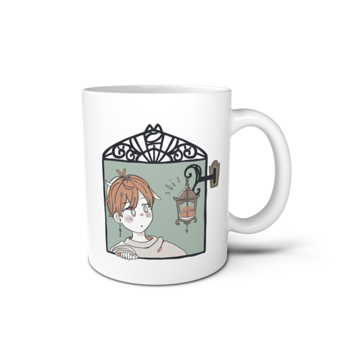 マグカップ - 直径 8 cm / 高さ 9.5 cm