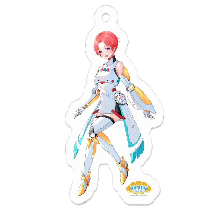 アクリルキーホルダー（コーティング） - 50 x 50 (mm)