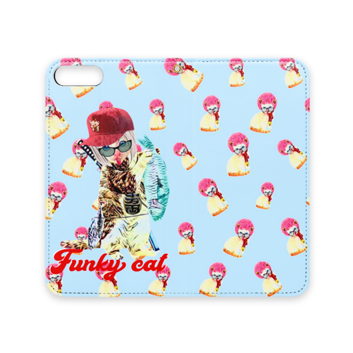 手帳型iPhoneケース（ベルトなし） - iPhone 8 Plus / 7 Plus - ストラップ穴 あり