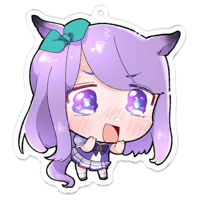 アクリルキーホルダー - 70 x 70 (mm)