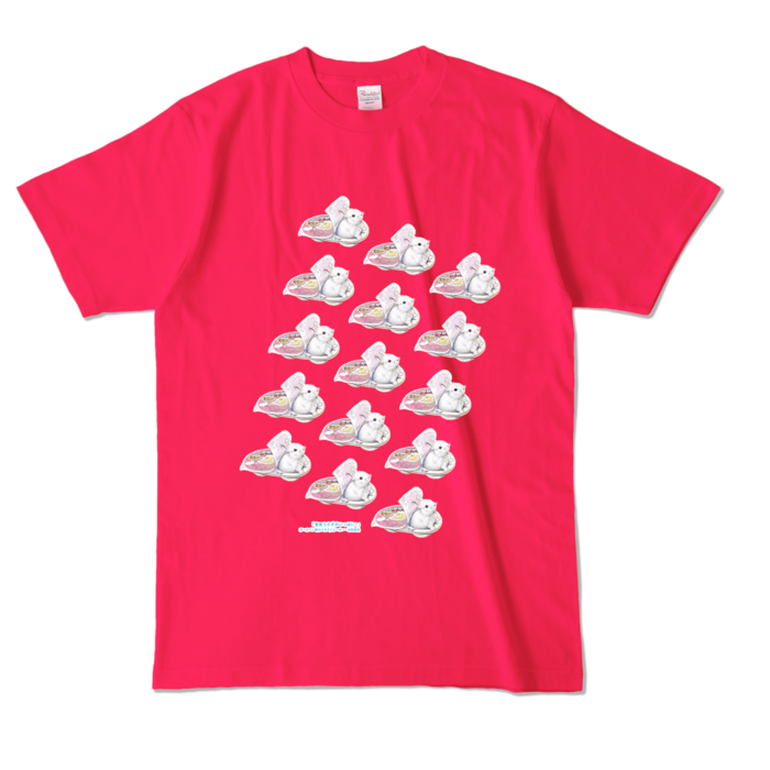 カラーTシャツ - L - ホットピンク (濃色)
