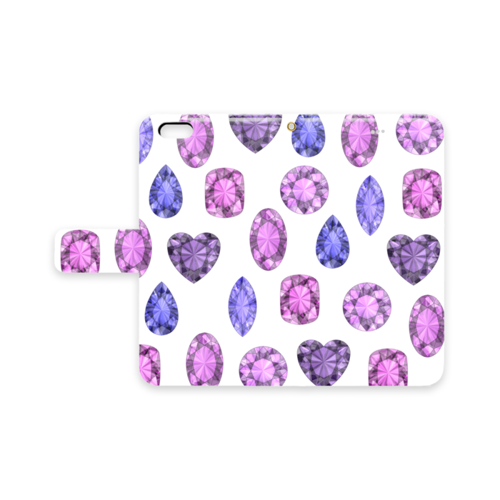 手帳型iPhoneケース - iPhone 6 Plus / 6s Plus - ストラップ穴 あり