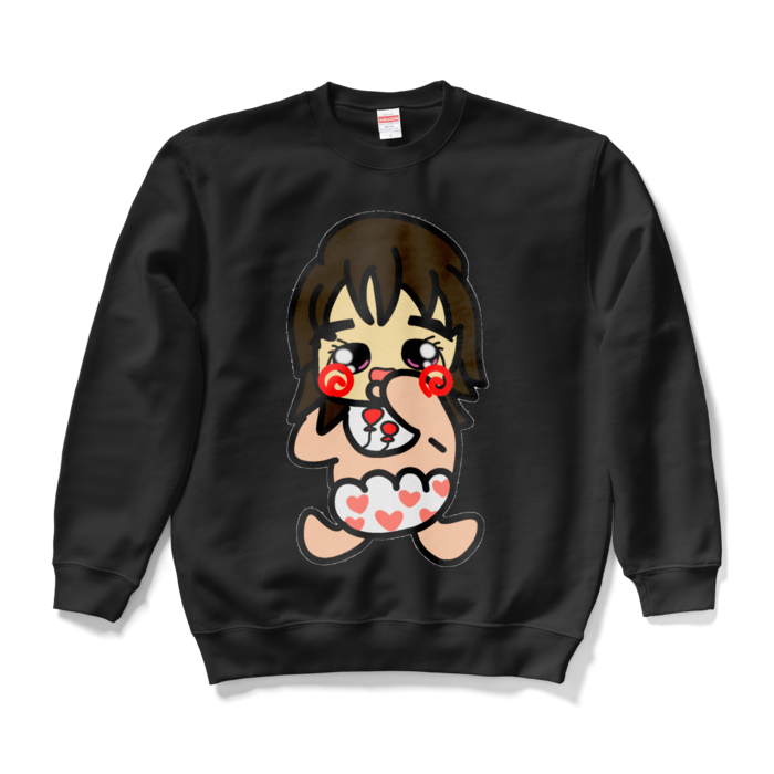 スウェット - L - ブラック