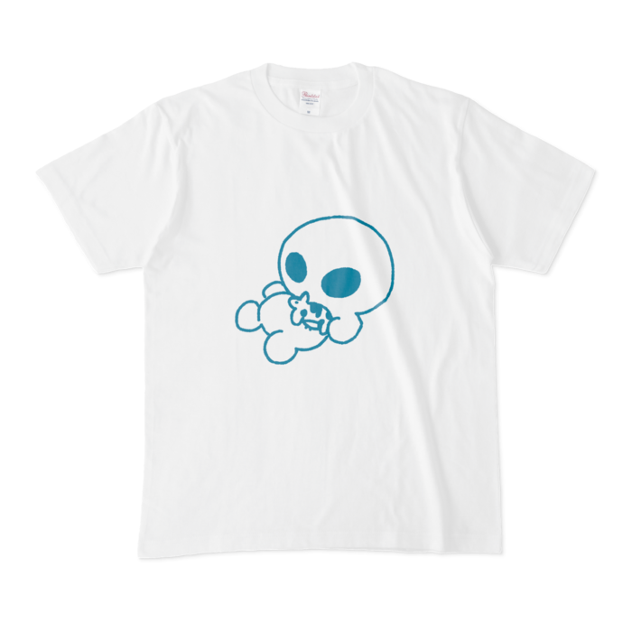 Tシャツ - M - 青インク