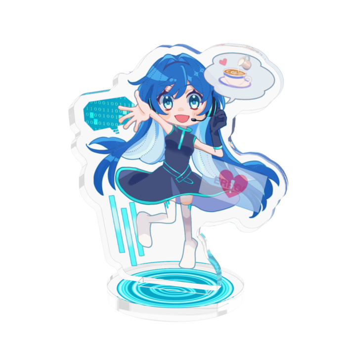 AOアクリルフィギュア - 50x50mm