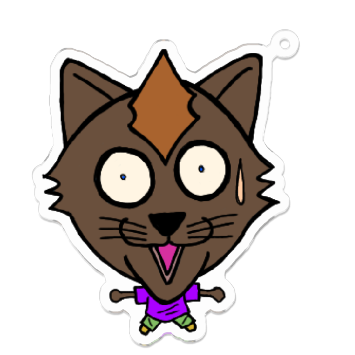 アクリルキーホルダー - 70 x 70 (mm)