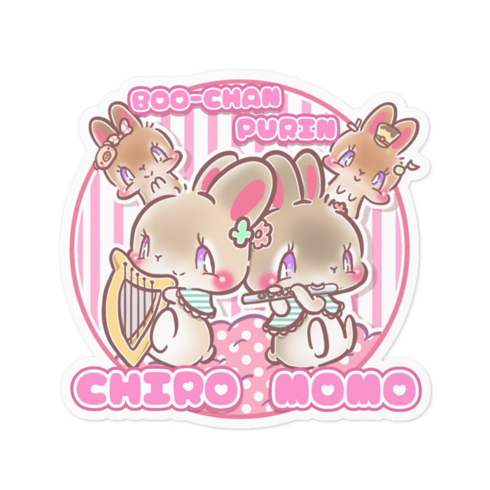 ステッカー - 100 x 100 (mm)