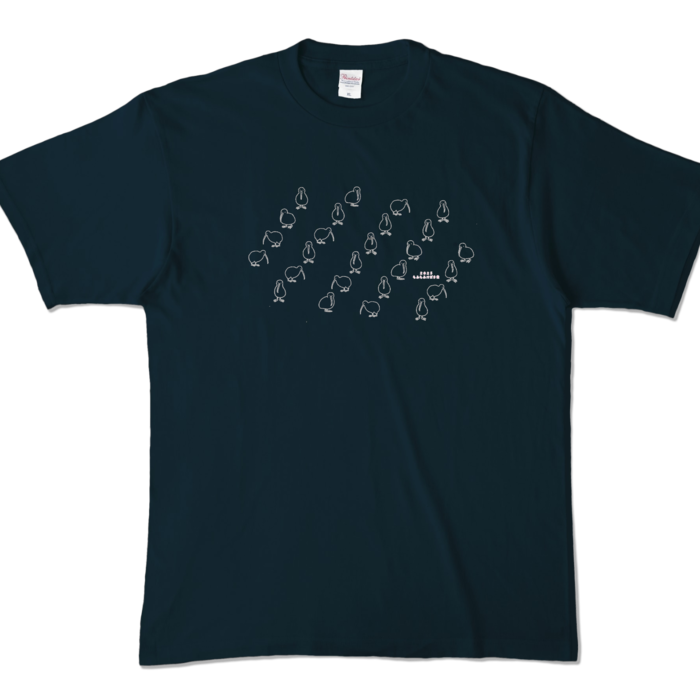 カラーTシャツ - XL - ネイビー (濃色)