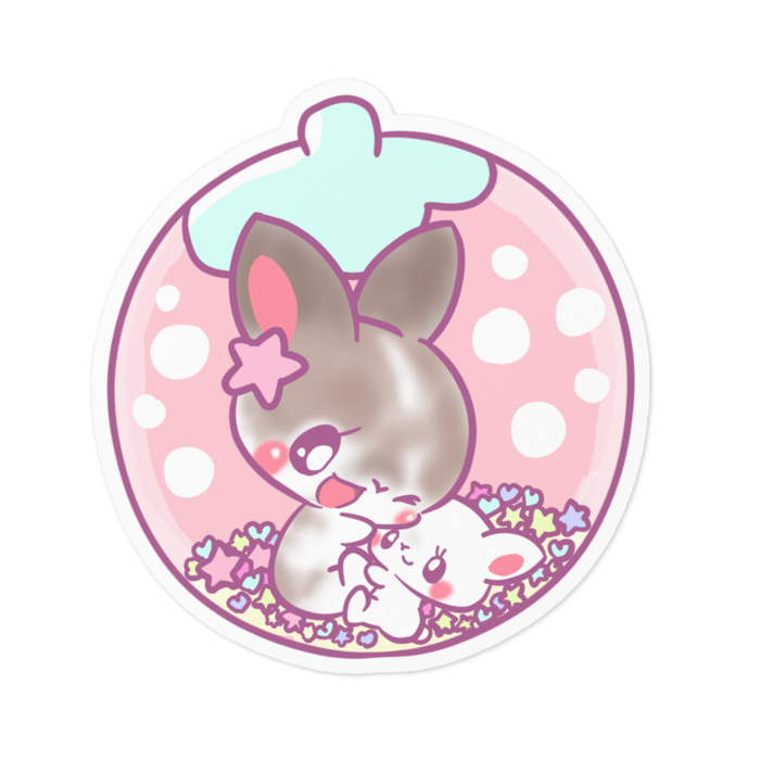 ステッカー - 100 x 100 (mm)