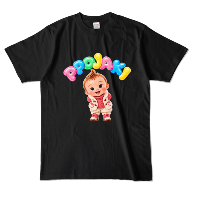 カラーTシャツ - L - ブラック （濃色）