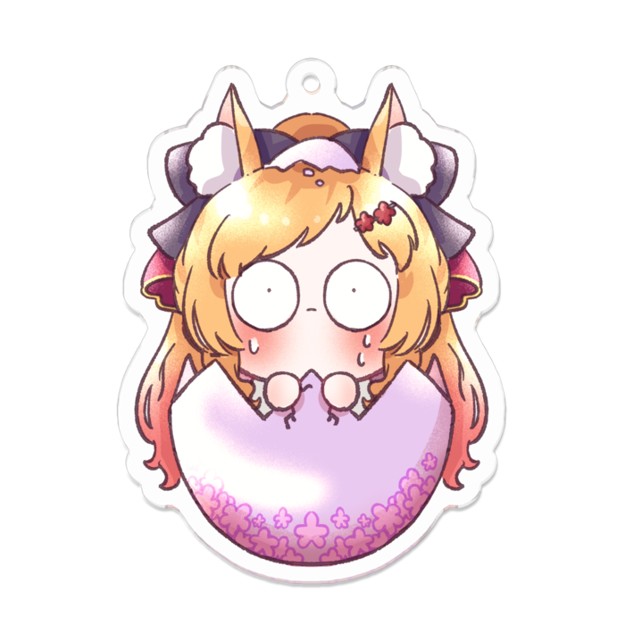 アクリルキーホルダー - 70 x 70 (mm)