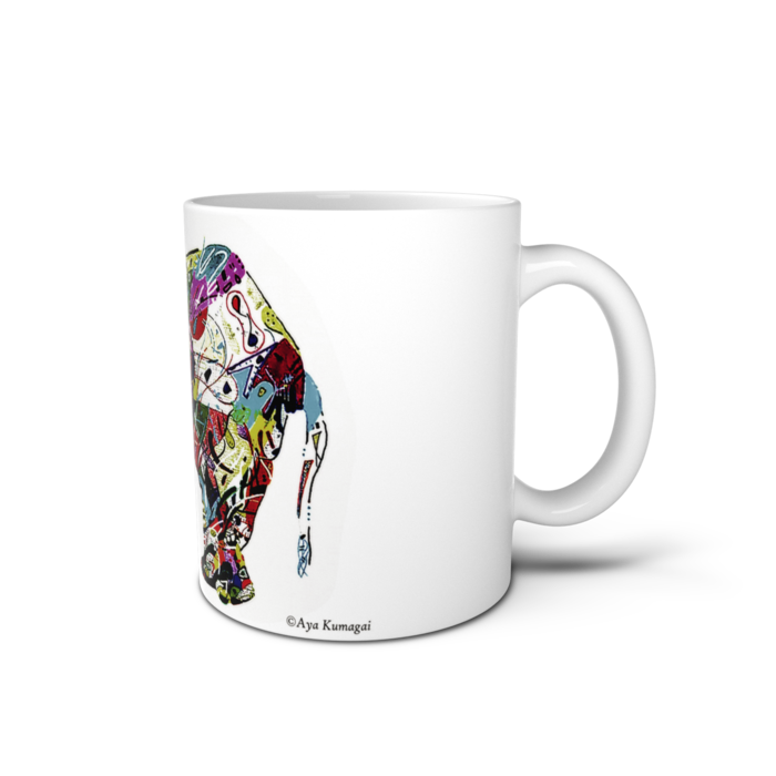 マグカップ - 直径 8 cm / 高さ 9.5 cm