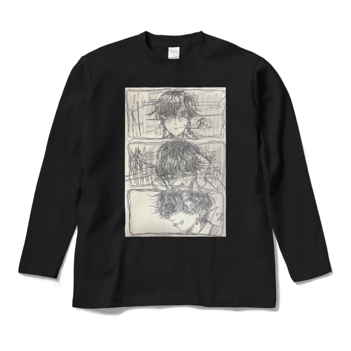 ロングスリーブTシャツ - M - ブラック