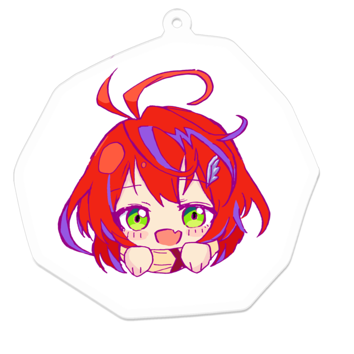 アクリルキーホルダー - 70 x 70 (mm)