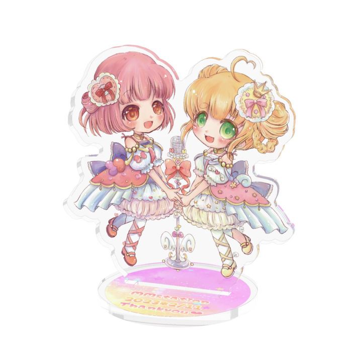 アクリルフィギュア - 70x70mm