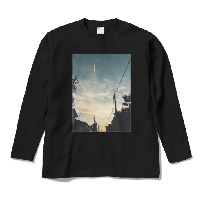ロングスリーブTシャツ - M - ブラック