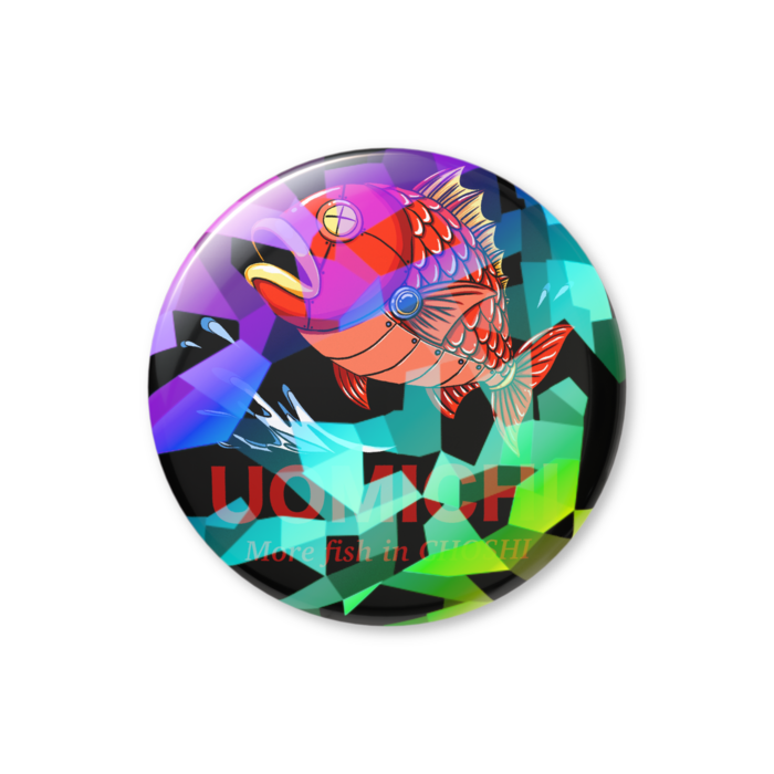 ホログラム缶バッジ - 44mm